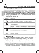 Предварительный просмотр 2 страницы KPS 602150017 Instruction Manual