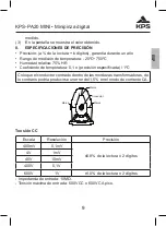 Предварительный просмотр 9 страницы KPS 602150017 Instruction Manual