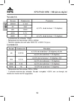 Предварительный просмотр 10 страницы KPS 602150017 Instruction Manual