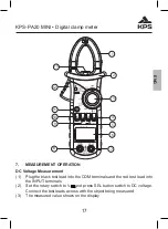 Предварительный просмотр 17 страницы KPS 602150017 Instruction Manual