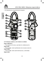 Предварительный просмотр 6 страницы KPS 602150018 Instruction Manual