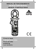 Preview for 1 page of KPS 602150019 Instruction Manual