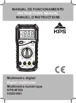 KPS 602250003 Instruction Manual preview