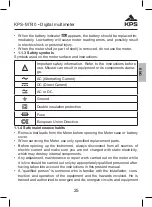 Preview for 25 page of KPS 602250003 Instruction Manual