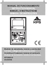 KPS 602350002 Instruction Manual предпросмотр