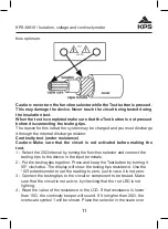 Предварительный просмотр 11 страницы KPS 602350002 Instruction Manual