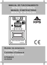 KPS 602350003 Instruction Manual предпросмотр