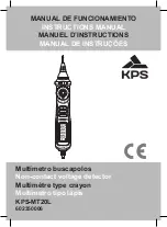 Предварительный просмотр 1 страницы KPS 602350006 Instruction Manual