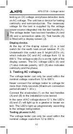 Предварительный просмотр 10 страницы KPS 602350009 Instruction Manual