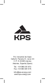 Предварительный просмотр 28 страницы KPS 602350009 Instruction Manual