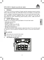 Предварительный просмотр 7 страницы KPS 602450004 Instruction Manual