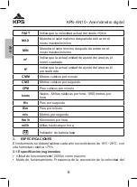 Предварительный просмотр 6 страницы KPS 602450005 Instruction Manual