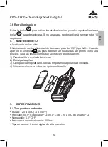 Предварительный просмотр 5 страницы KPS 602450007 Instruction Manual