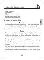 Preview for 29 page of KPS 602450011 Instruction Manual