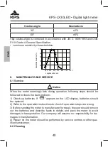 Preview for 40 page of KPS 602450011 Instruction Manual