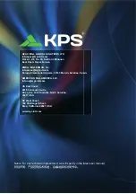 Preview for 245 page of KPS 603550020 User Manual