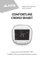 Предварительный просмотр 1 страницы KPS CONFORTLINE CRONO SMART User Manual