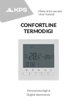 Предварительный просмотр 1 страницы KPS CONFORTLINE TERMODIGI User Manual