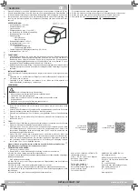 Preview for 3 page of KPS DETELUX180IP110VCBINT Instruction Manual