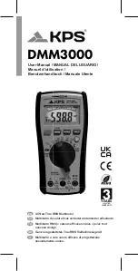 Предварительный просмотр 1 страницы KPS DMM3000 User Manual