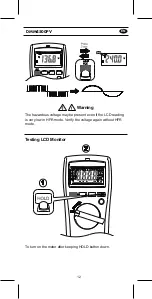 Предварительный просмотр 13 страницы KPS DMM4500PV User Manual