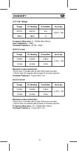 Предварительный просмотр 20 страницы KPS DMM4500PV User Manual