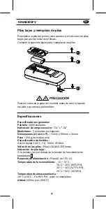 Предварительный просмотр 41 страницы KPS DMM4500PV User Manual