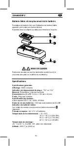 Предварительный просмотр 65 страницы KPS DMM4500PV User Manual