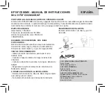 Предварительный просмотр 1 страницы KPS FC500MX Instruction Manual