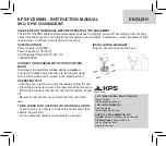 Предварительный просмотр 2 страницы KPS FC500MX Instruction Manual