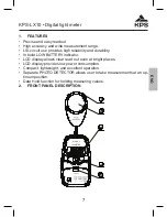 Предварительный просмотр 7 страницы KPS KPS-LX10 Instruction Manual