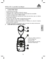 Предварительный просмотр 11 страницы KPS KPS-LX10 Instruction Manual