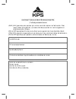 Предварительный просмотр 15 страницы KPS KPS-LX10 Instruction Manual