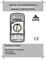 Preview for 1 page of KPS KPS-MT30 Instruction Manual