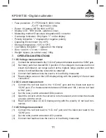 Preview for 11 page of KPS KPS-MT30 Instruction Manual