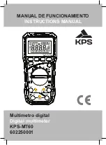 KPS KPS-MT60 Instruction Manual preview