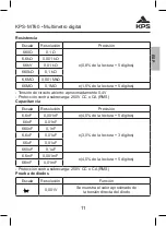 Предварительный просмотр 11 страницы KPS KPS-MT60 Instruction Manual