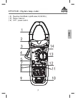 Предварительный просмотр 7 страницы KPS KPS-PA30 Instruction Manual