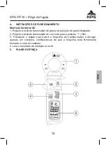 Предварительный просмотр 15 страницы KPS KPS-PF10 Instruction Manual