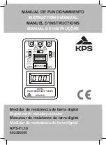 Предварительный просмотр 1 страницы KPS KPS-TL10 Instruction Manual