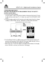 Предварительный просмотр 8 страницы KPS KPS-TL10 Instruction Manual