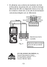 Предварительный просмотр 14 страницы KPS KPS-TL320 Instruction Manual