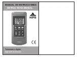 Предварительный просмотр 1 страницы KPS KPS-TM300 Instruction Manual