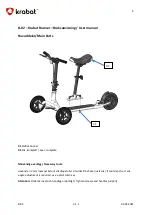 Предварительный просмотр 5 страницы Krabat B-02 User Manual And Assembly Manual