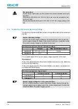 Предварительный просмотр 18 страницы Kracht AS 8 Operating Instructions Manual