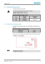 Предварительный просмотр 19 страницы Kracht AS 8 Operating Instructions Manual