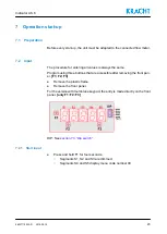 Предварительный просмотр 23 страницы Kracht AS 8 Operating Instructions Manual