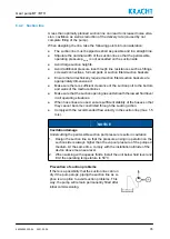 Предварительный просмотр 35 страницы Kracht BT 0 Operating Instructions Manual