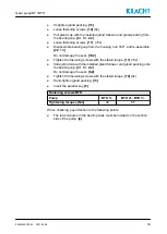 Предварительный просмотр 39 страницы Kracht BT 0 Operating Instructions Manual