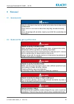 Preview for 57 page of Kracht VC 0,025 Operating Instructions Manual